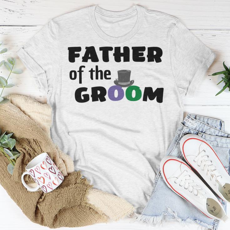 Father Of The Groom Wedding Collection Engagement Party Unisex T-Shirt Funny Gifts