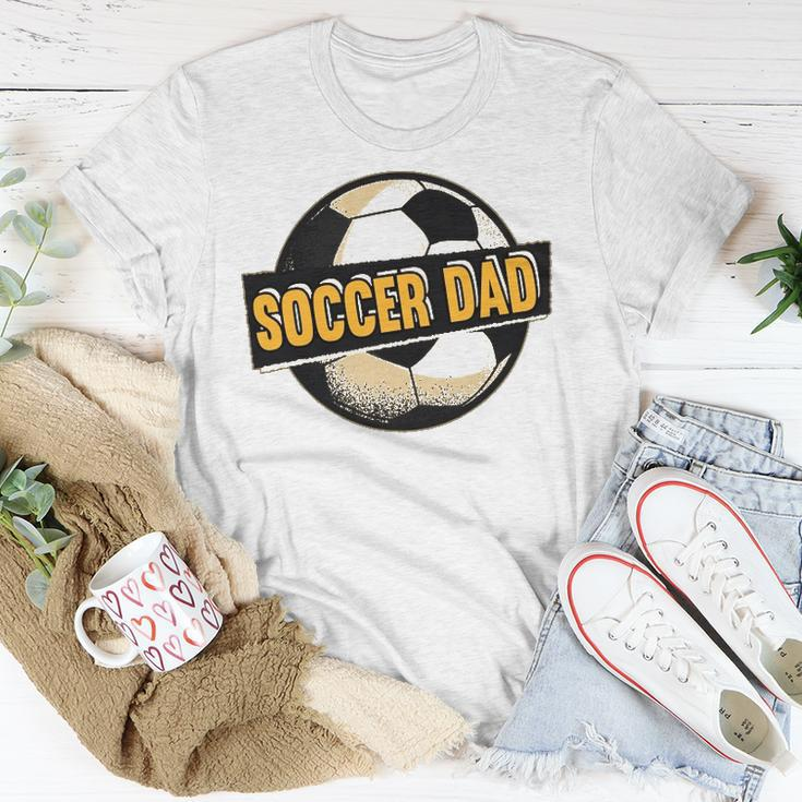Football Soccer Dad Goalie Goaltender Sports Lover Unisex T-Shirt Unique Gifts