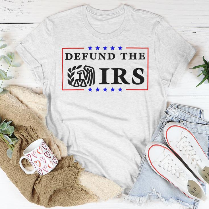 Funny Humor Irs Defund The Irs Unisex T-Shirt Funny Gifts