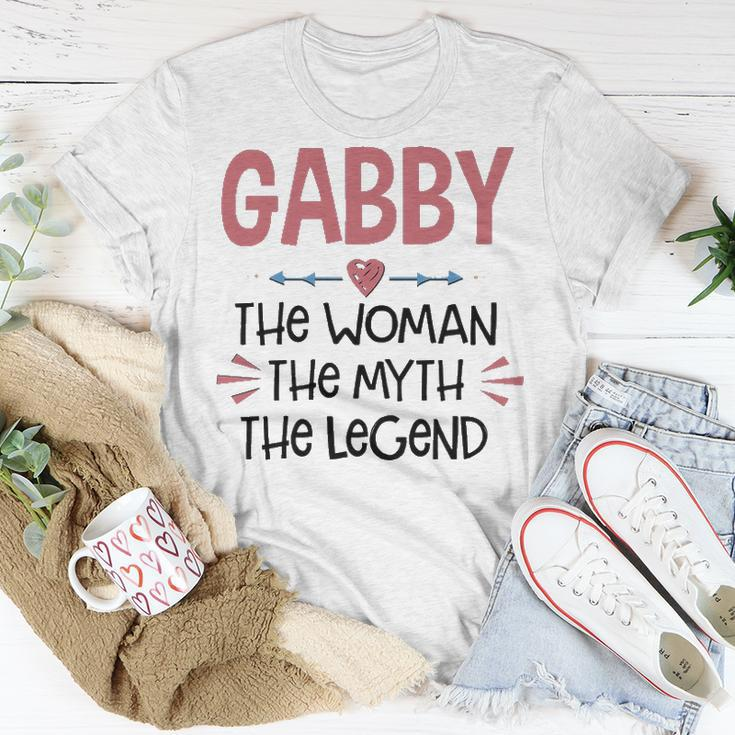 Gabby Grandma Gabby The Woman The Myth The Legend T-Shirt Funny Gifts