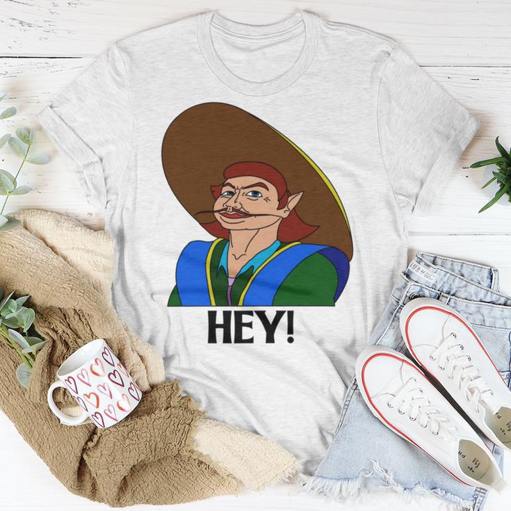 Hey V2 Unisex T-Shirt Funny Gifts