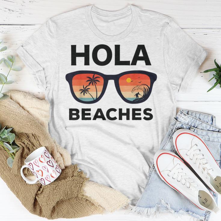 Hola Beaches Funny V2 Unisex T-Shirt Funny Gifts