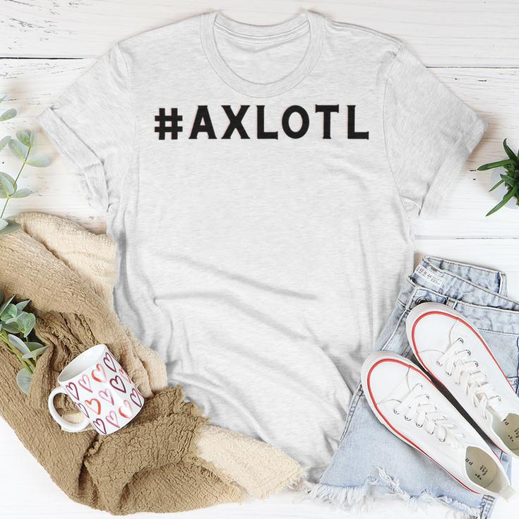 I Axlotl Questions Cute Axlotl V4 Unisex T-Shirt Funny Gifts