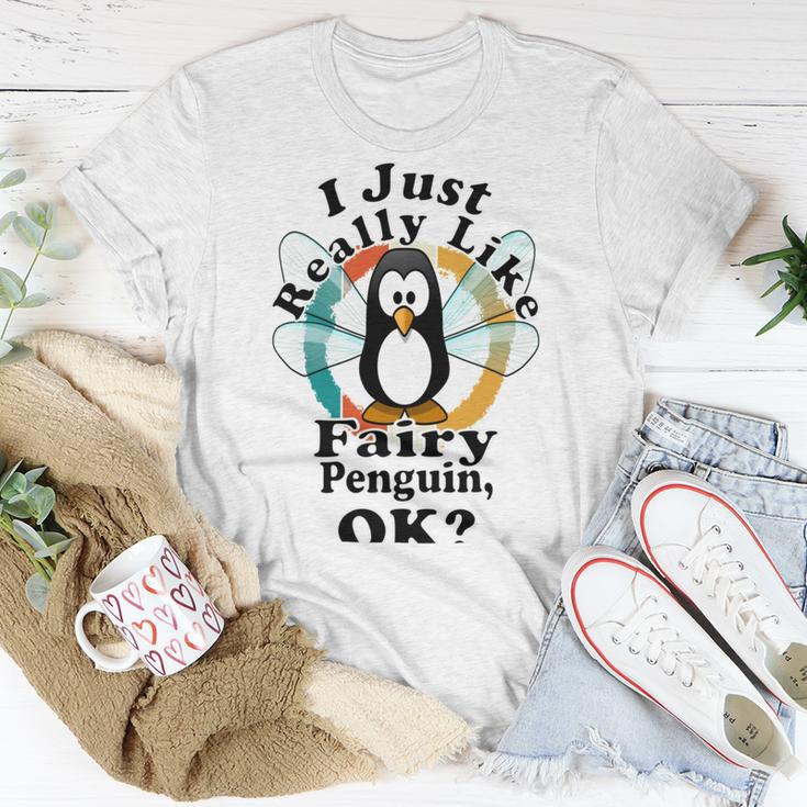 I Really Like Fairy Penguin Ok Unisex T-Shirt Funny Gifts