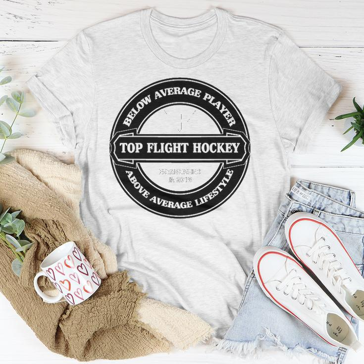 Lifestyle Top Flight Hockey Unisex T-Shirt Unique Gifts