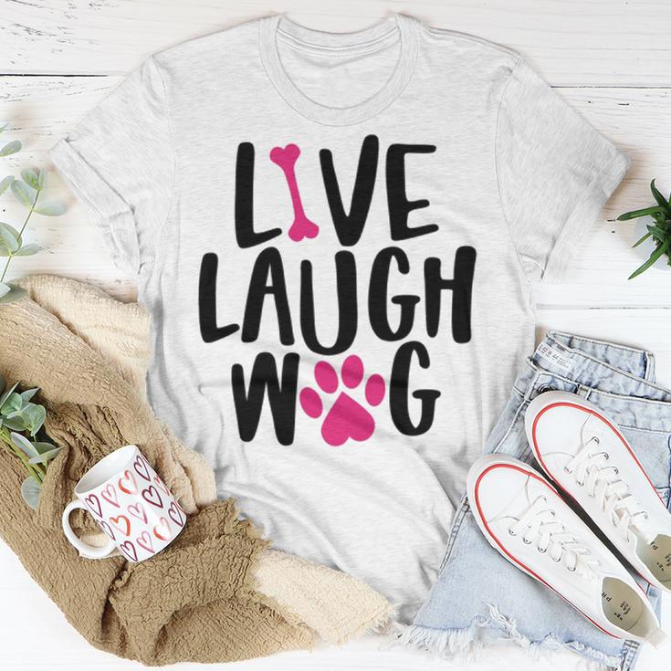 Live Laugh Bark 9 Trending Shirt Unisex T-Shirt Funny Gifts