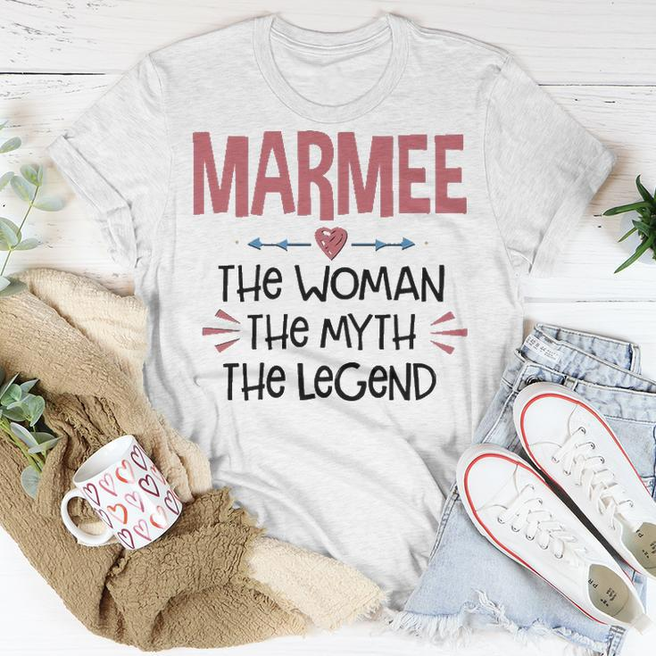 Marmee Grandma Marmee The Woman The Myth The Legend T-Shirt Funny Gifts