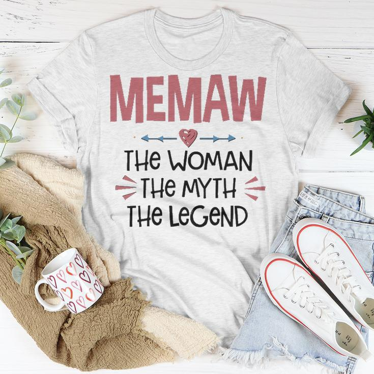 Memaw Grandma Memaw The Woman The Myth The Legend T-Shirt Funny Gifts