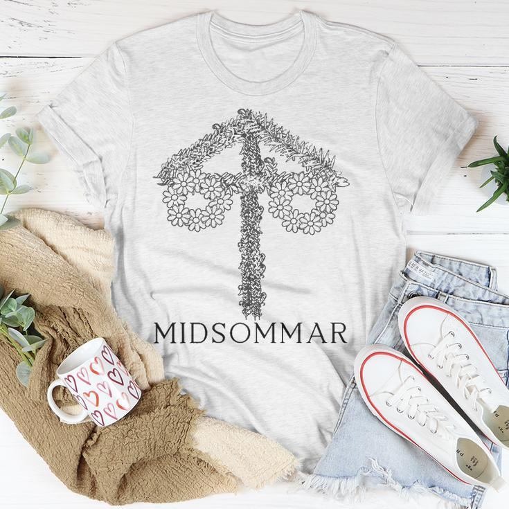 Midsummer Maypole Midsommar Festival Sweden Summer Solstice Unisex T-Shirt Unique Gifts