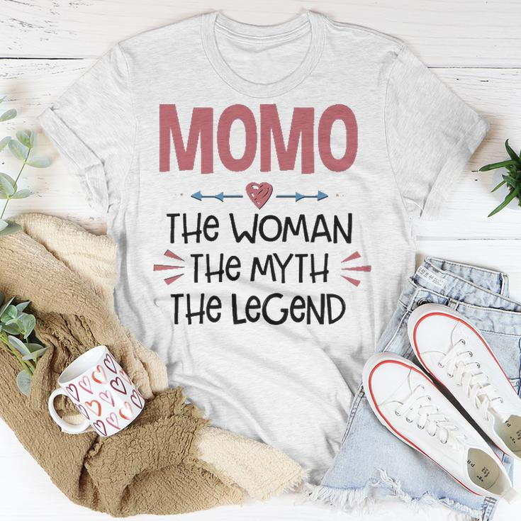 Momo Grandma Momo The Woman The Myth The Legend T-Shirt Funny Gifts