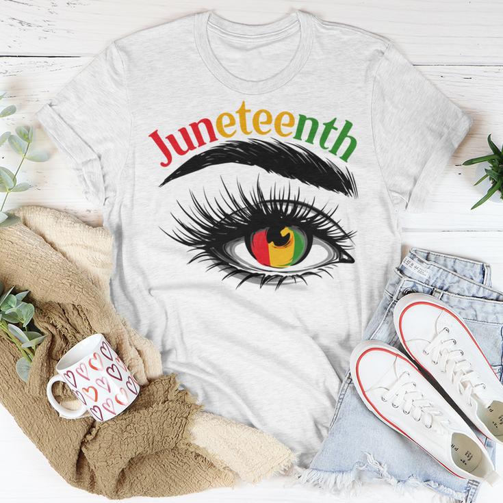 Official 4 Juneteenth - African American Women Black History Pride Unisex T-Shirt Funny Gifts