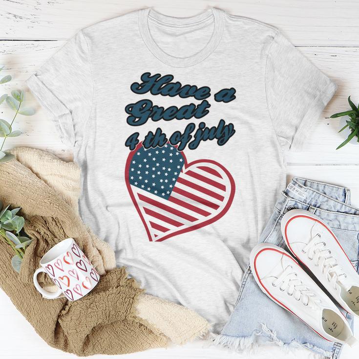 Official Have A Great 4Th Of July Unisex T-Shirt Funny Gifts