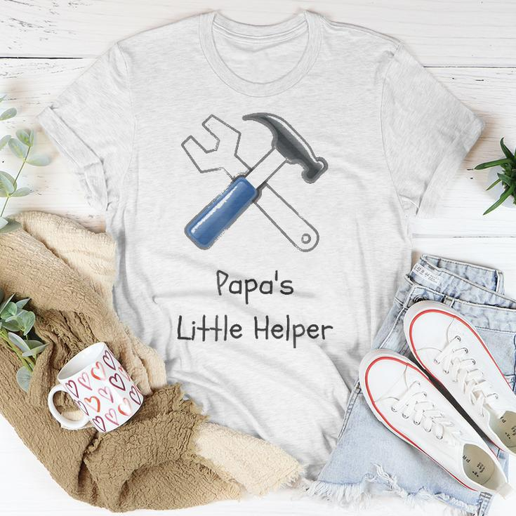 Papas Little Helper Handy Tools Kids Unisex T-Shirt Unique Gifts