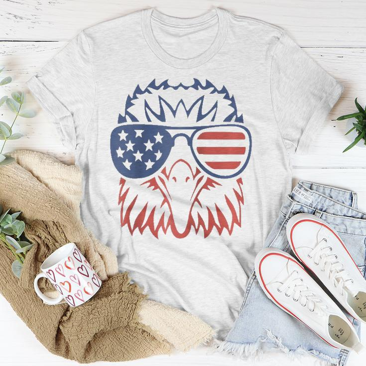 Patriotic Eagle 4Th Of July Usa American Flagraglan Baseball Unisex T-Shirt Unique Gifts