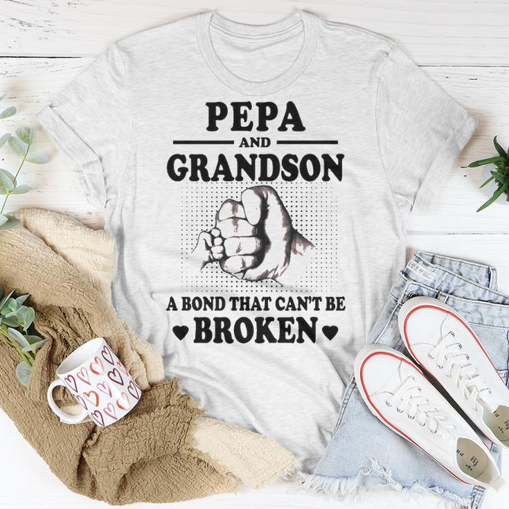Pepa Grandpa Pepa And Grandson A Bond That Cant Be Broken T-Shirt Funny Gifts