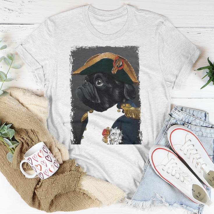 Pug Dog Dad Mom Graphic Tee Men Women Funny Cute Black Pug Unisex T-Shirt Unique Gifts