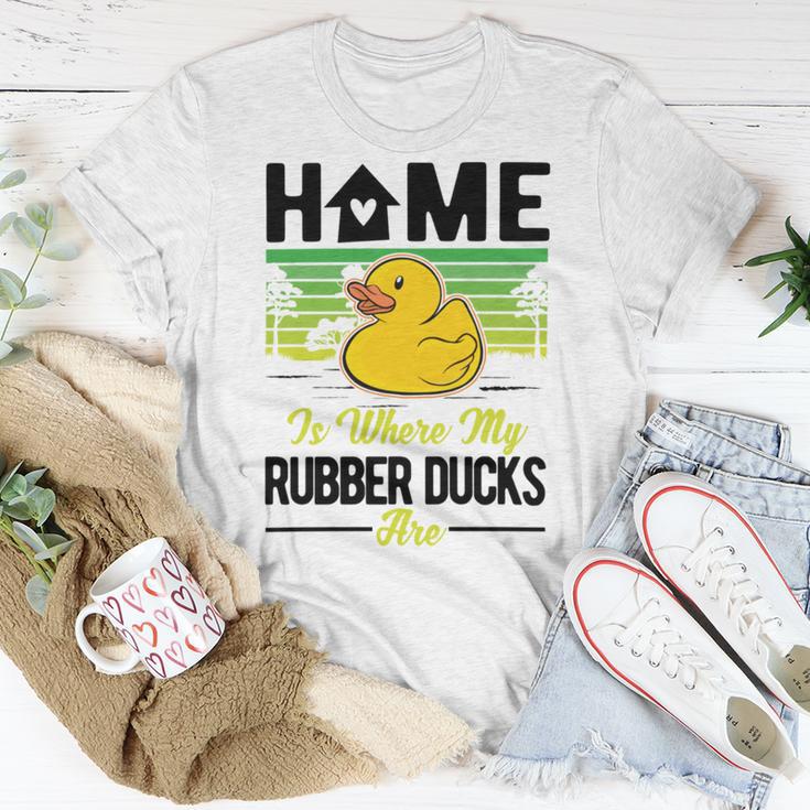 Rubber Duck Home Unisex T-Shirt Funny Gifts