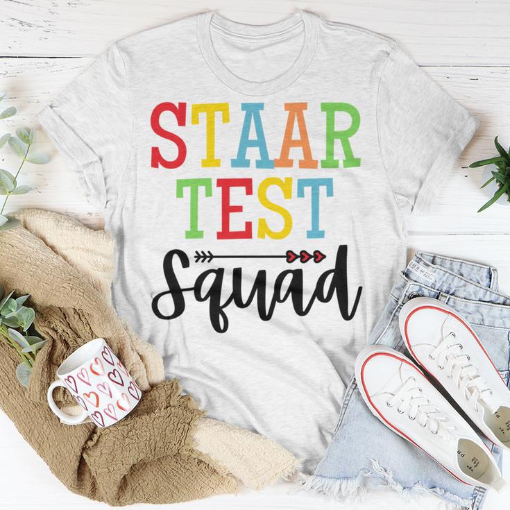 Staar Test Squad Teacher Test Day Clothes Unisex T-Shirt Funny Gifts