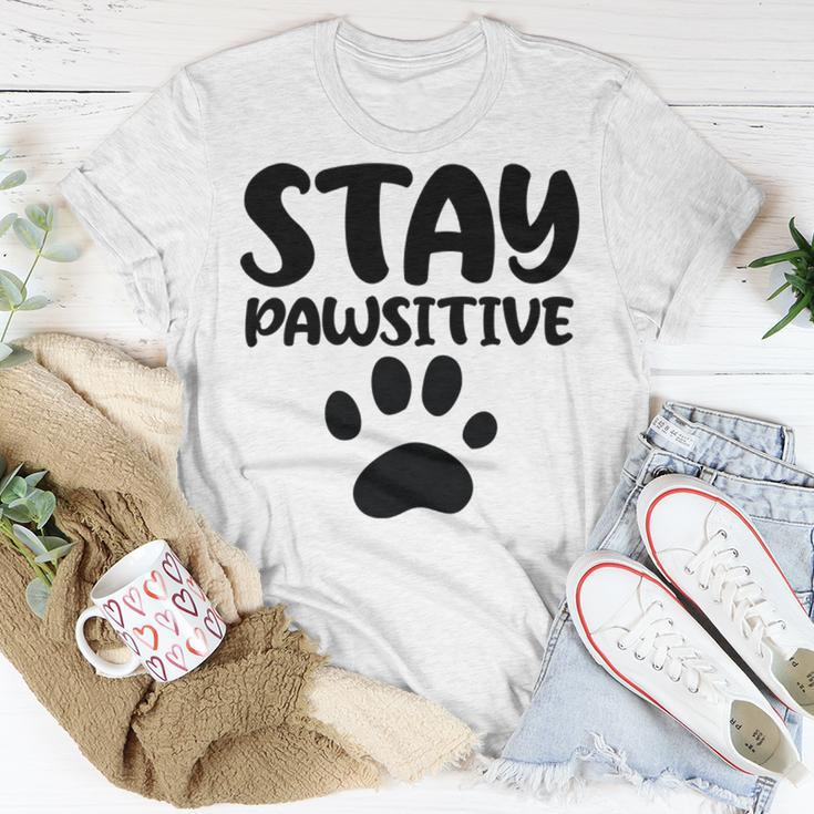 Stay Pawsitive 96 Trending Shirt Unisex T-Shirt Funny Gifts