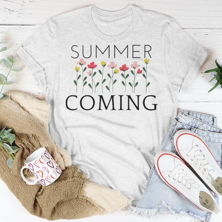 Summer Coming Unisex T-Shirt Funny Gifts