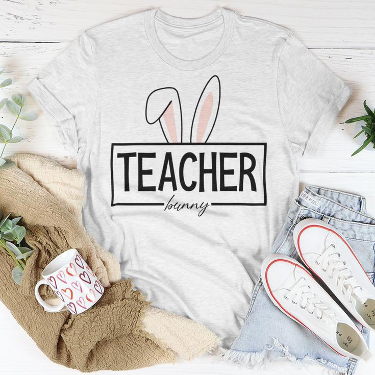 Teacher Bunny Easter Unisex T-Shirt Funny Gifts