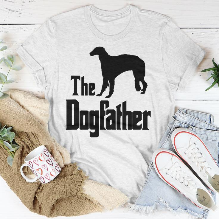 The Dogfather - Funny Dog Gift Funny Borzoi Unisex T-Shirt Unique Gifts