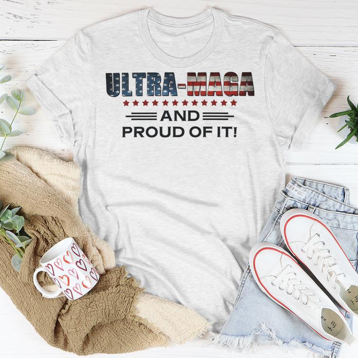 Ultra Maga And Proud Of It Antibiden Unisex T-Shirt Funny Gifts