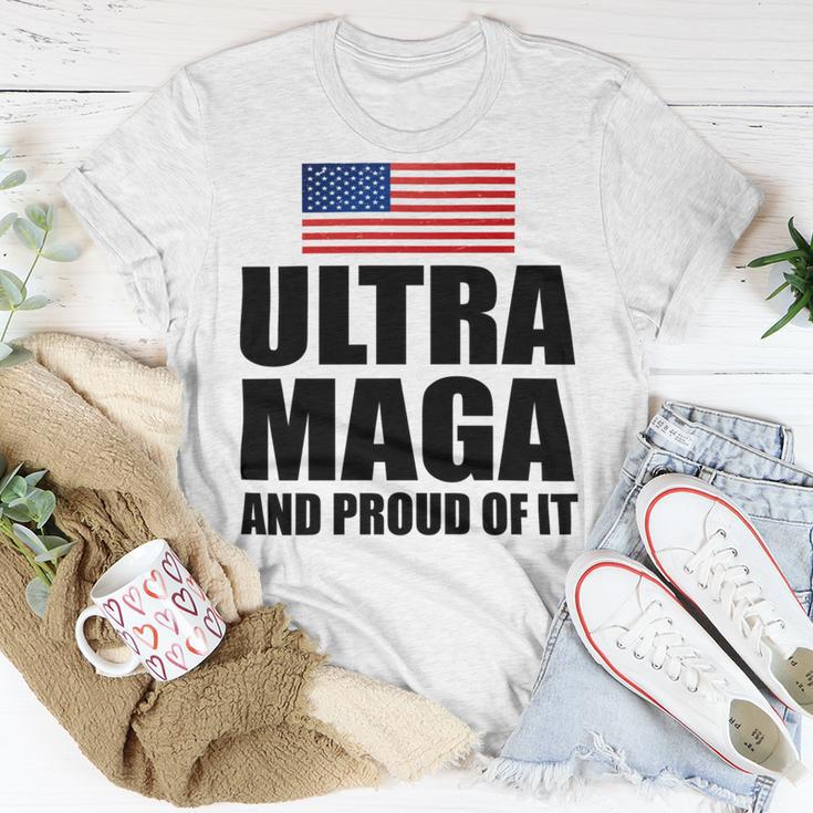 Ultra Maga And Proud Of It V8 Unisex T-Shirt Funny Gifts