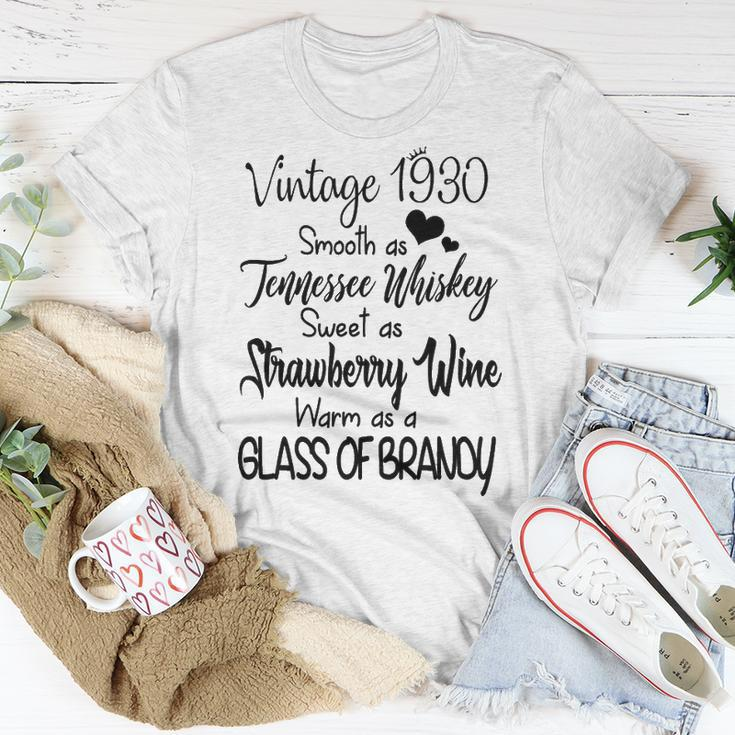 Vintage 1930 Woman Birthday Unisex T-Shirt Funny Gifts