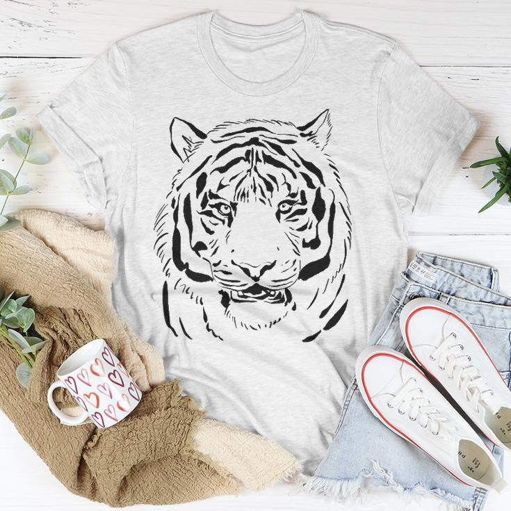 White Tiger Head For And Tiger Dad And Tiger Lover T-shirt Personalized Gifts
