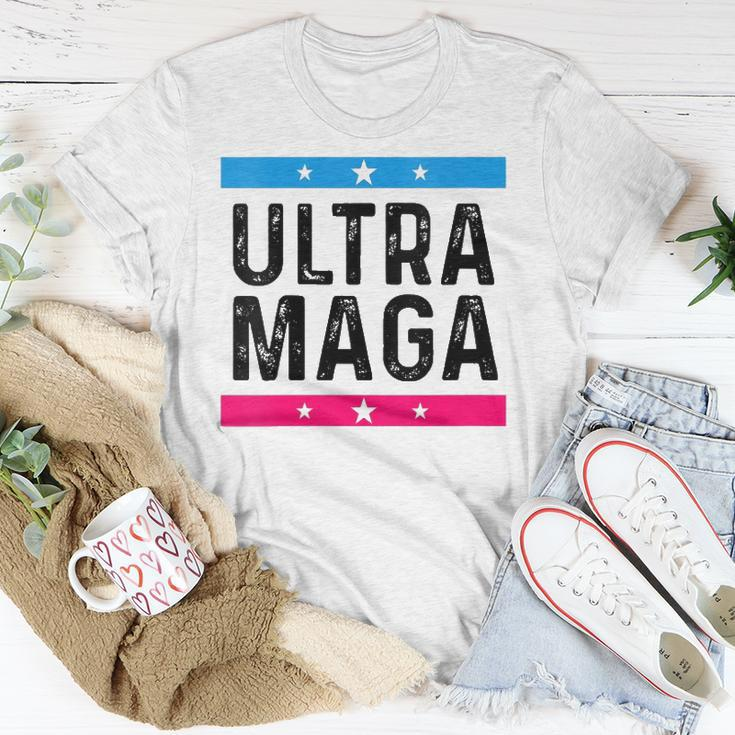 Womens Ultra Mega Patriotic Trump Republicans Conservatives Vote Trump Unisex T-Shirt Unique Gifts