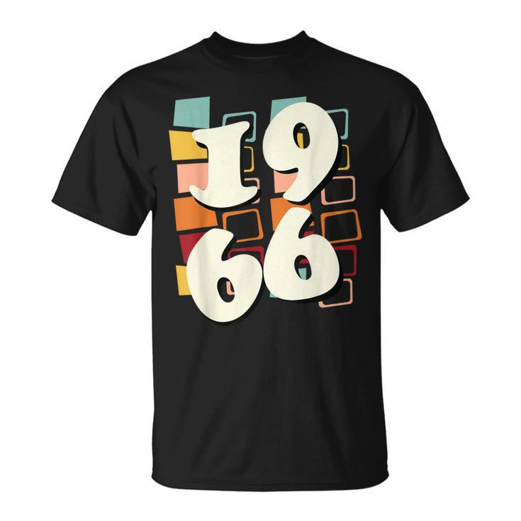1966 Birthday 60S 1960S Sixties Hippy Retro Style Fun  V2 Unisex T-Shirt