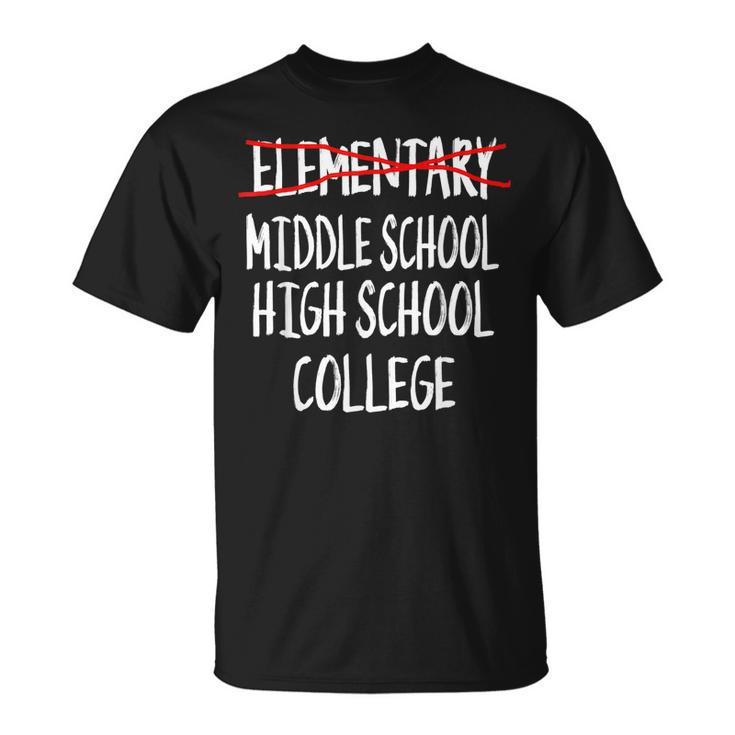 2022 Elementary Graduation-Fun Elementary School Graduation  Unisex T-Shirt