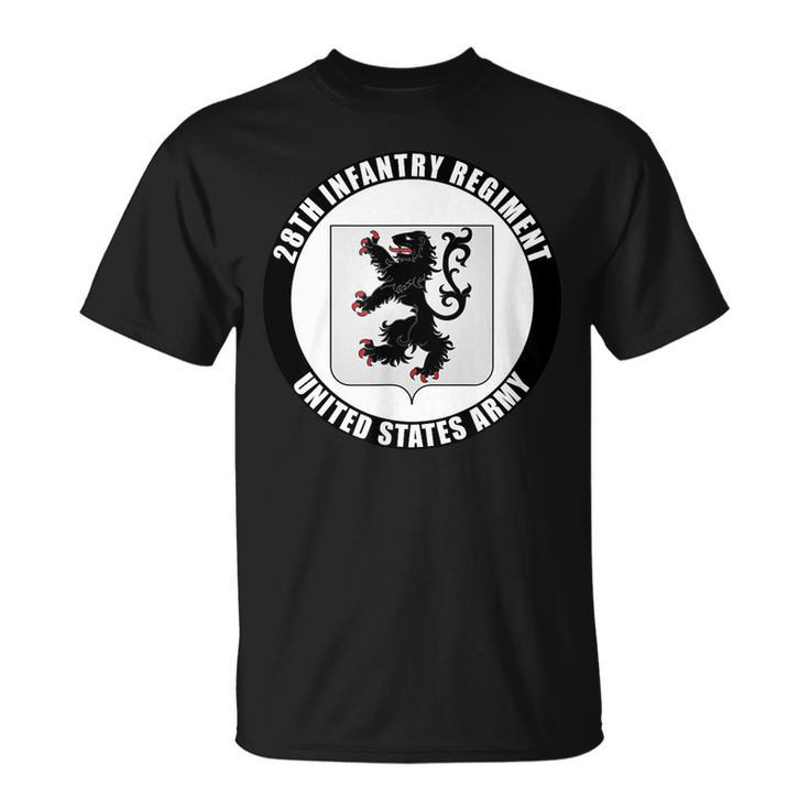 28Th Infantry Regiment United States Army Veteran Military T-shirt