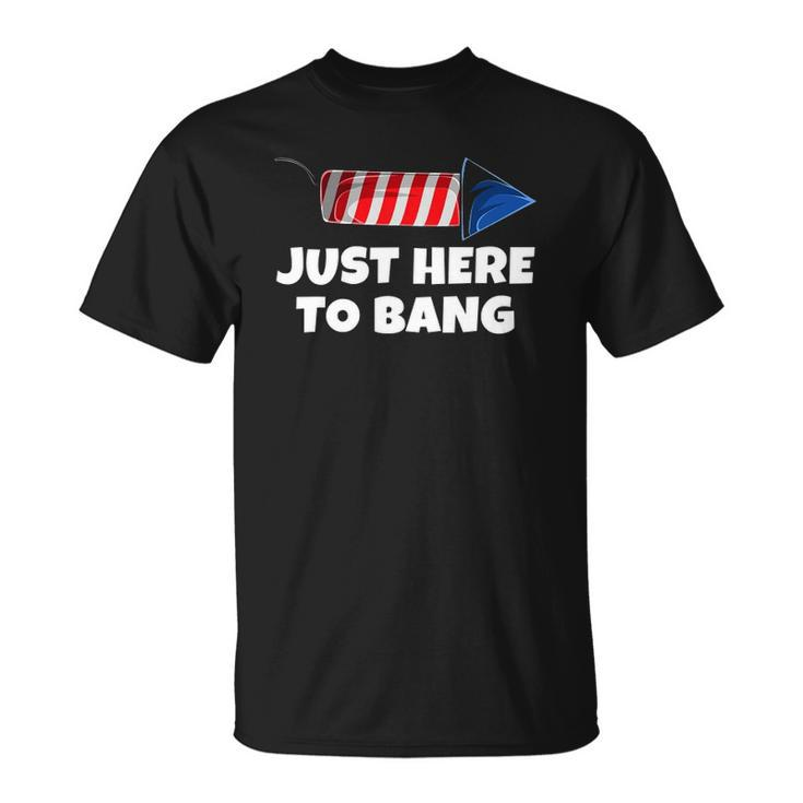 4Th July America Firework Patriot Usa Mens & Womens Unisex T-Shirt