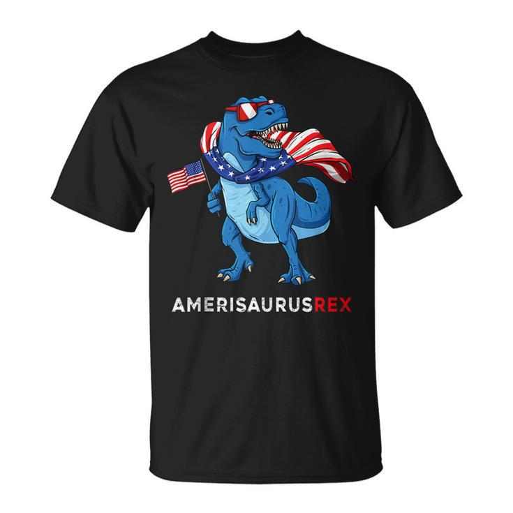 4Th Of July Amerisaurus T Rex Dinosaur Boys Kids Ns  Unisex T-Shirt