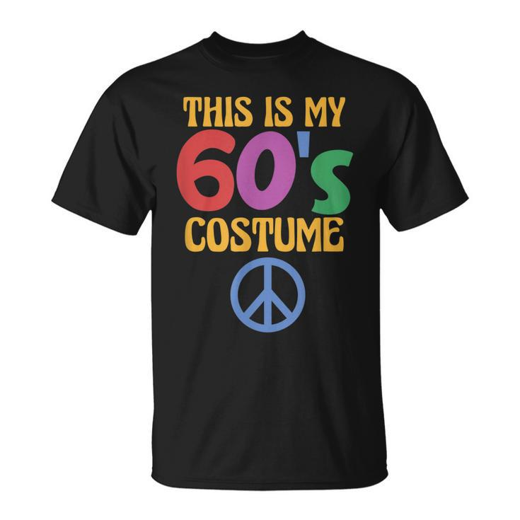 This Is My 60S Costume Sixties Hippie Costume T-shirt