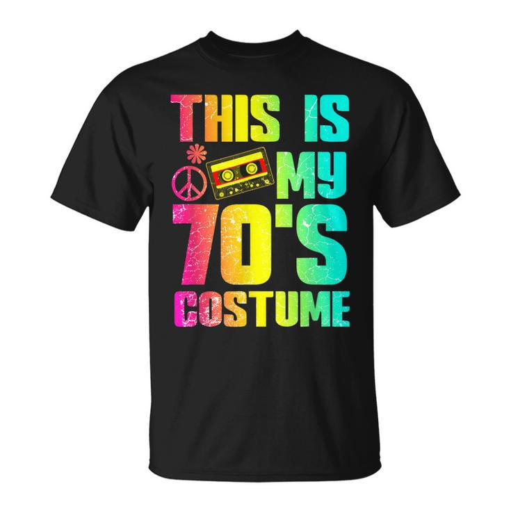 70S Halloween Costume 1970S Seventies Music Dancing Disco  V2 Unisex T-Shirt