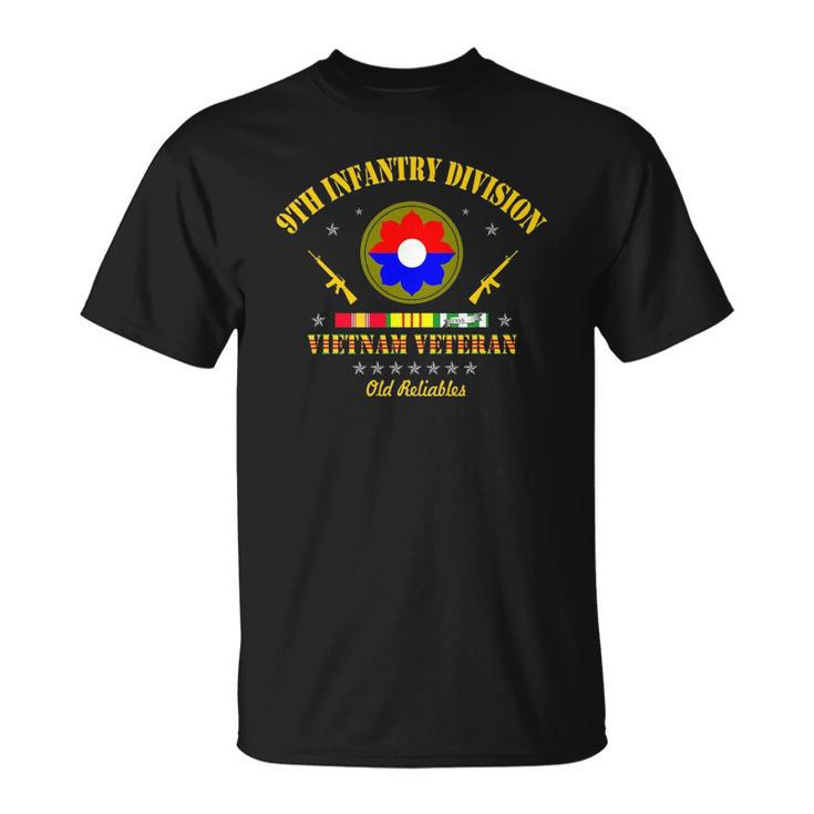 9Th Infantry Division Vietnam Veteran Old Reliables Veteran Unisex T-Shirt