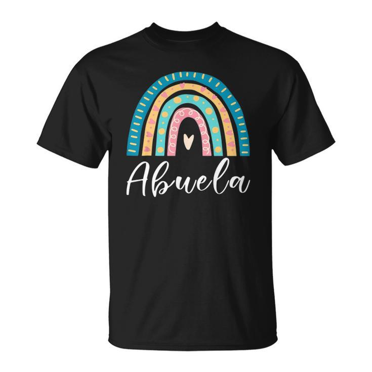 Abuela Rainbow Gifts For Women Family Matching Birthday Unisex T-Shirt