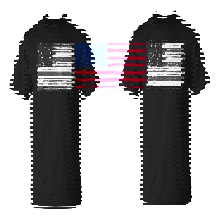 American Flag Betsy Rosswith 13 Stars For Protesters Unisex T-Shirt