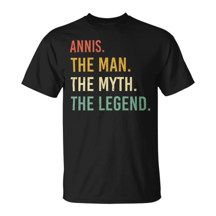 Annis Name Shirt Annis Family Name Unisex T-Shirt