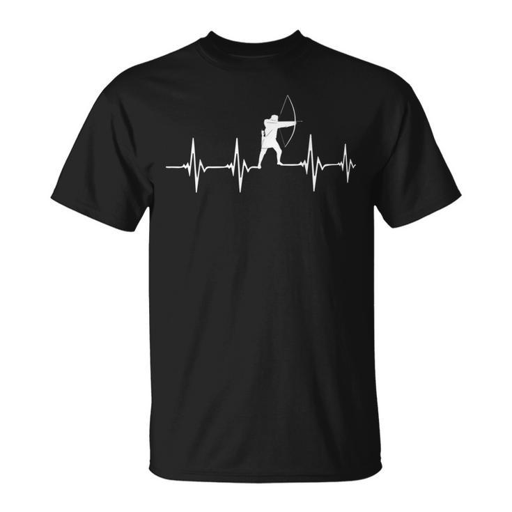 Archery Hearbeat Bow Hunting T-shirt