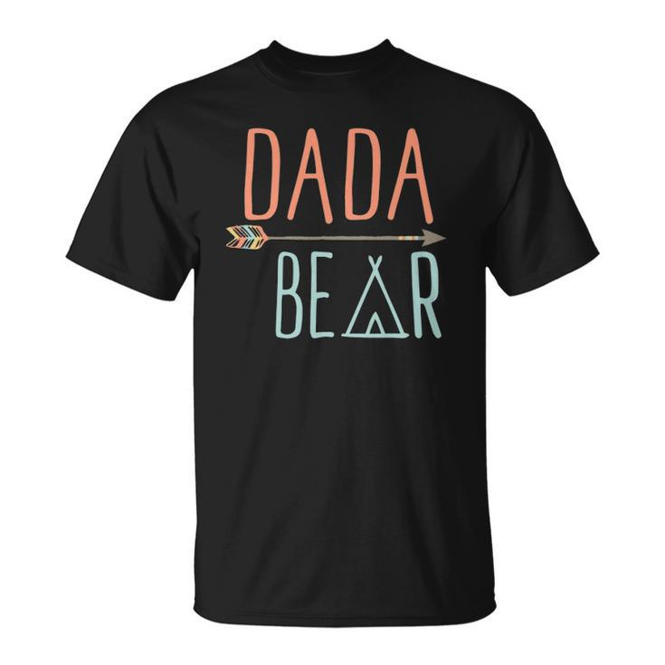 Arrow Tribal Dada Bear  Fathers Day Unisex T-Shirt