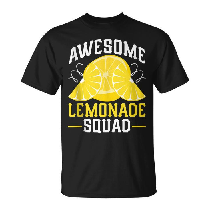 Awesome Lemonade Squad For Lemonade Stand  Unisex T-Shirt