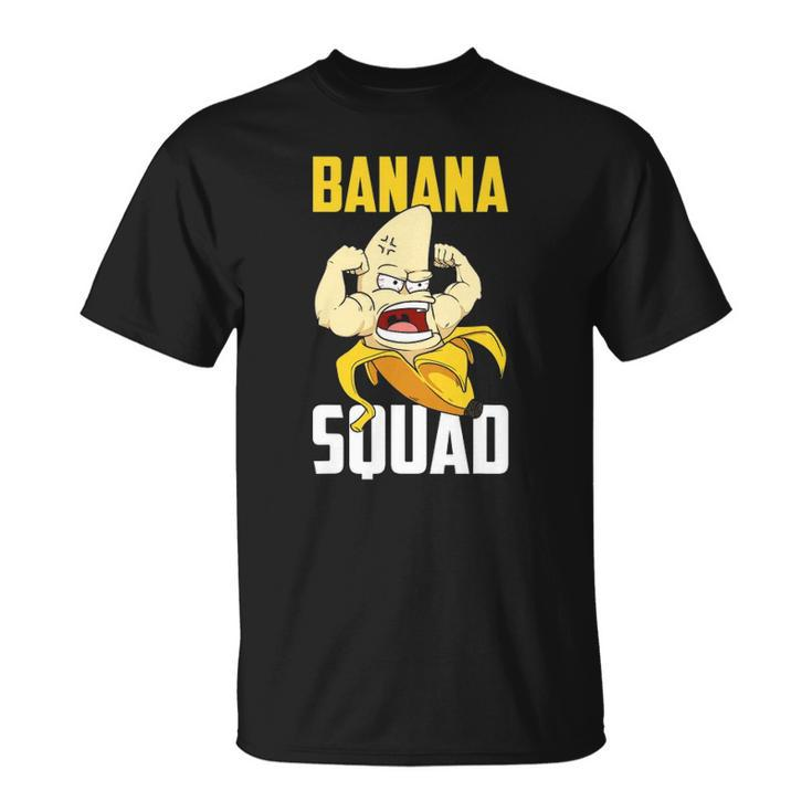 Banana Squad Funny Bananas Fruit Costume Team Unisex T-Shirt