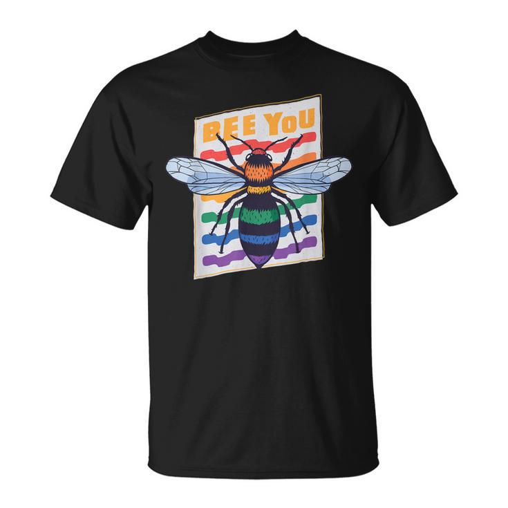 Bee Bee Bee You Funny Lgbt Gay Lesbian Rainbow Pride Month Apparel V3 Unisex T-Shirt