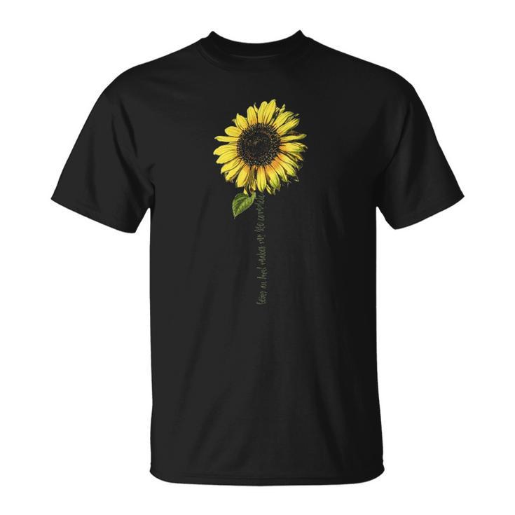 Being An Aunt Makes My Life Complete  Sunflower Gift Unisex T-Shirt