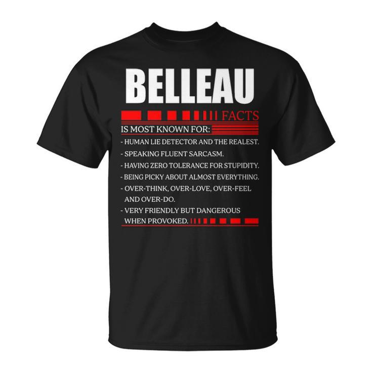 Belleau Fact Fact T Shirt Belleau Shirt  For Belleau Fact Unisex T-Shirt