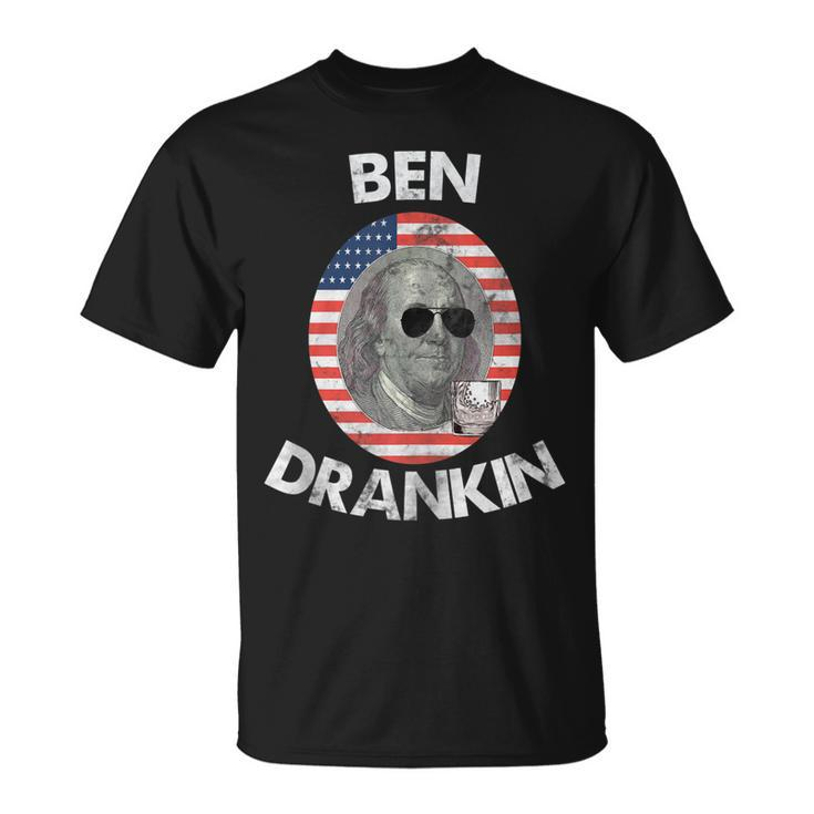 Ben Drankin  4Th Of July Gift Beer Party  Unisex T-Shirt